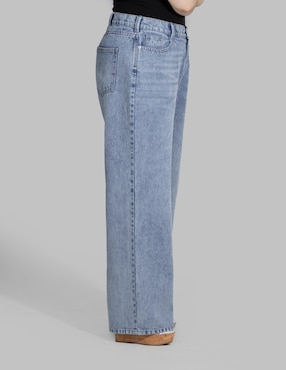 Jeans straight Oh Pomp para mujer