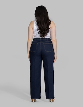 Jeans straight Oh Pomp para mujer