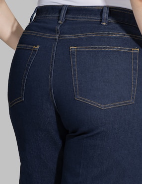 Jeans straight Oh Pomp para mujer