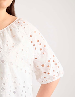 Blusa Weekend Plus manga al codo para mujer