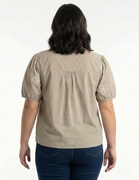 Blusa Weekend Plus manga corta para mujer