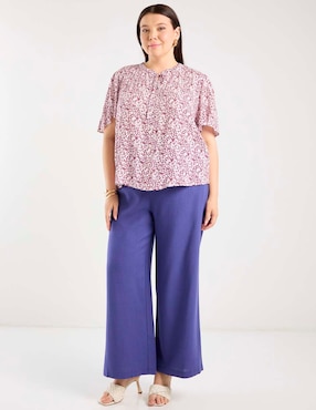Blusa Weekend Plus manga corta para mujer