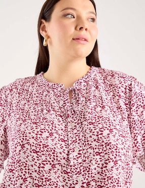 Blusa Weekend Plus manga corta para mujer