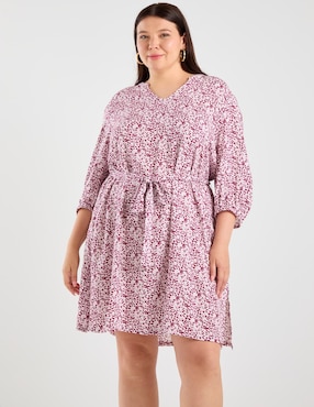 Vestido 3/4 casual Weekend plus para mujer