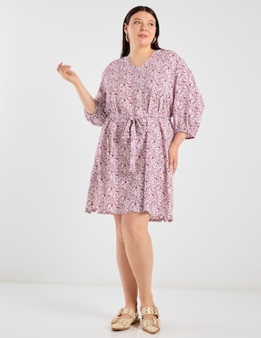 Vestido 3/4 casual Weekend plus para mujer