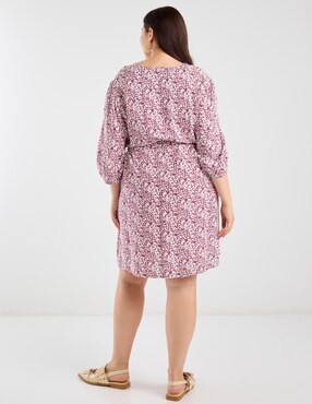 Vestido 3/4 casual Weekend plus para mujer