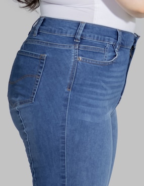 Jeans skinny cintura alta Oh Pomp para mujer
