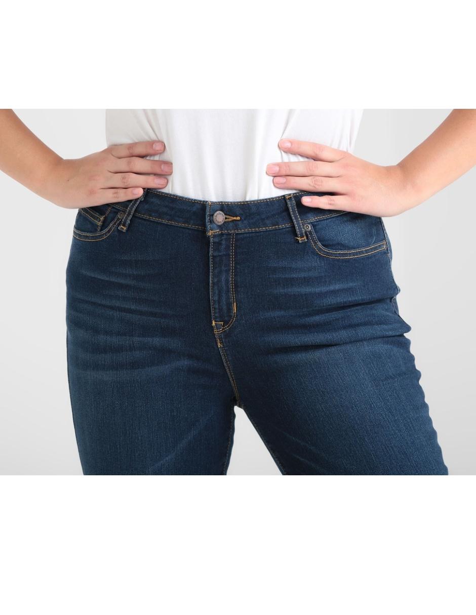 Jeans slim Weekend Plus corte cintura alta para mujer