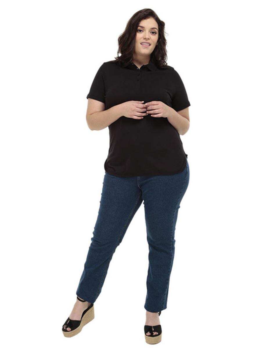 Jeans straight para mujer 7