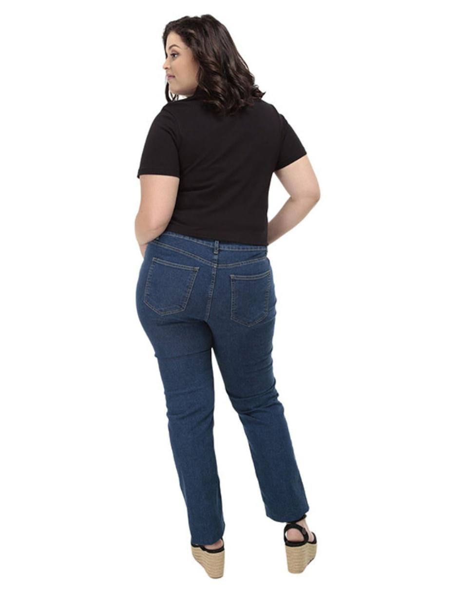 Jeans straight para mujer 6