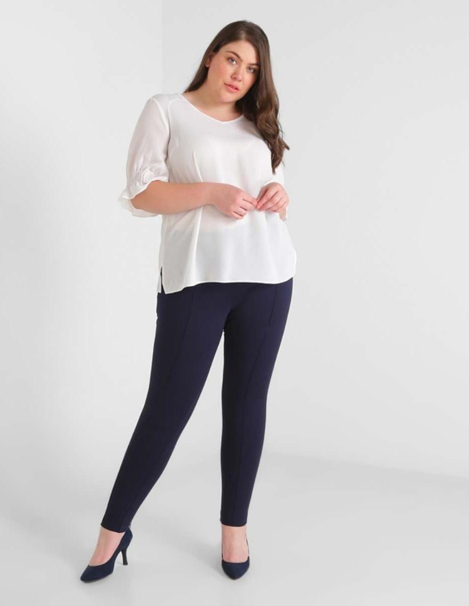 LEGGING CONTEMPO PLUS, 40, AZUL MARINO