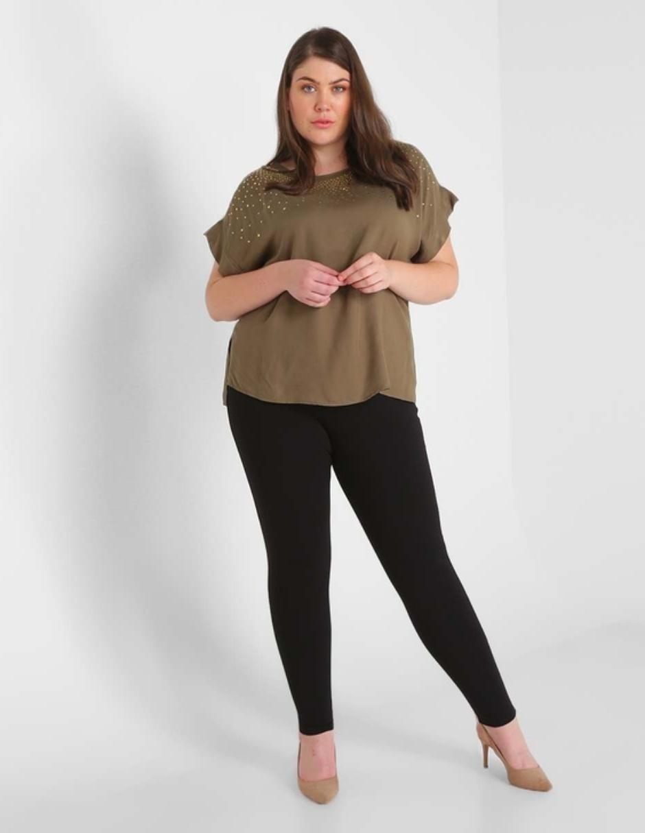 Legging a la cintura con elástico para mujer 7