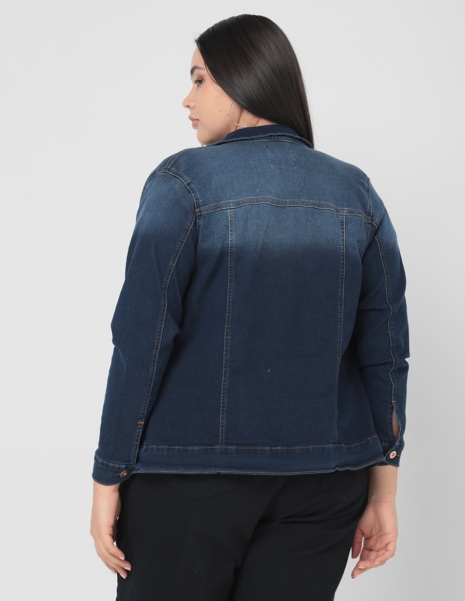 Chamarra de mezclilla para mujer 5