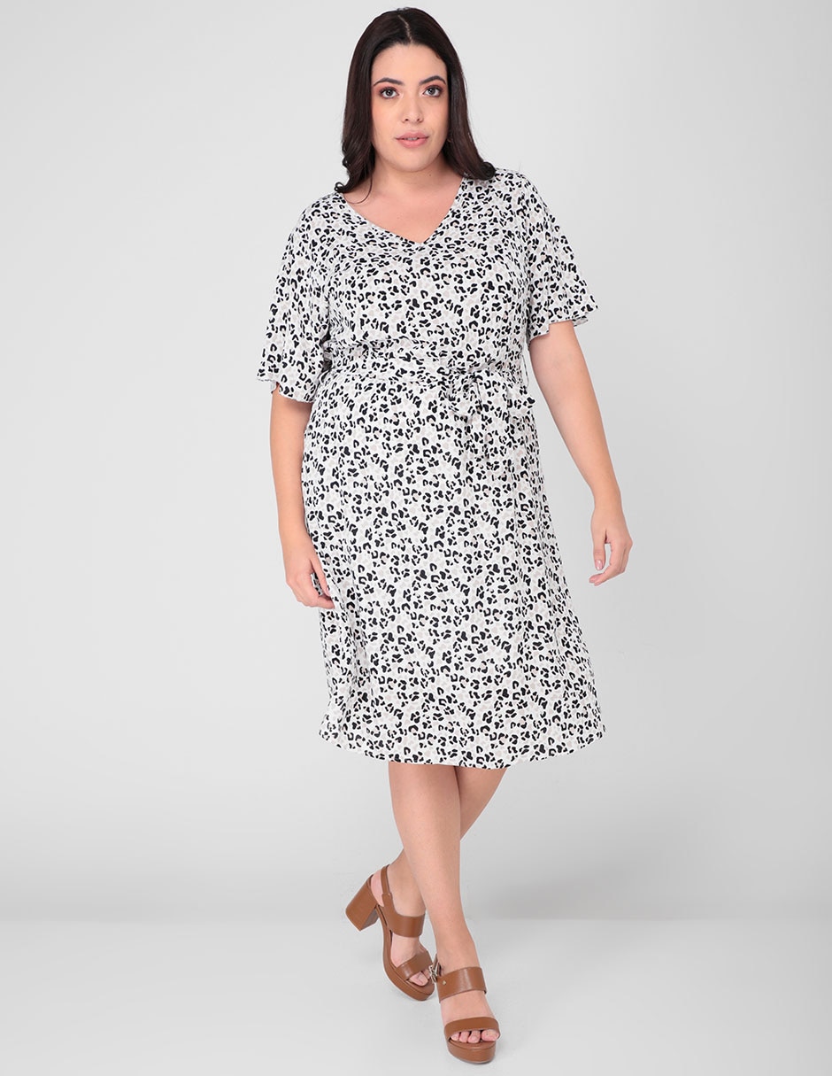 Vestido midi casual para mujer 3