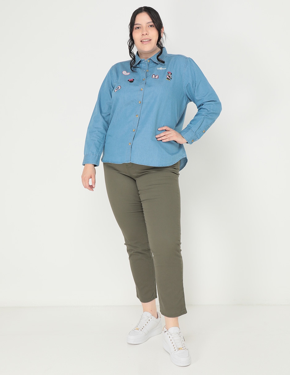 Pantalón de vestir straight para mujer 3