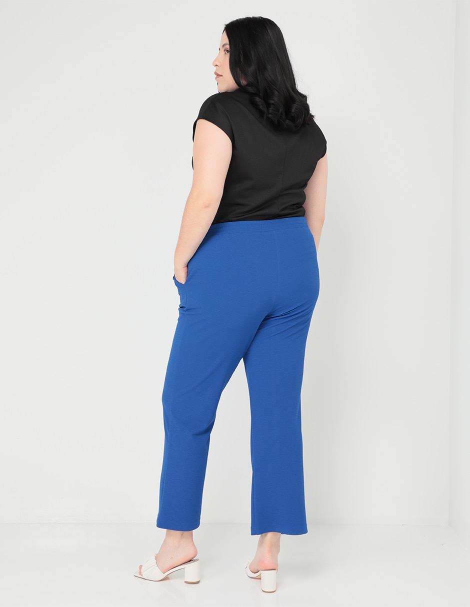 Pantalón relaxed amplio para mujer 2
