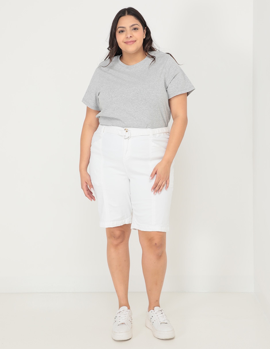 Playera cuello redondo para mujer 3