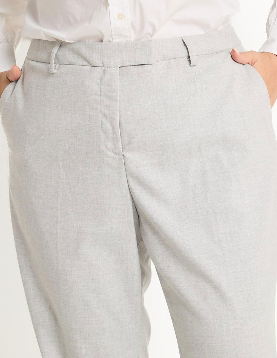 Pantalón de vestir slim para mujer 4