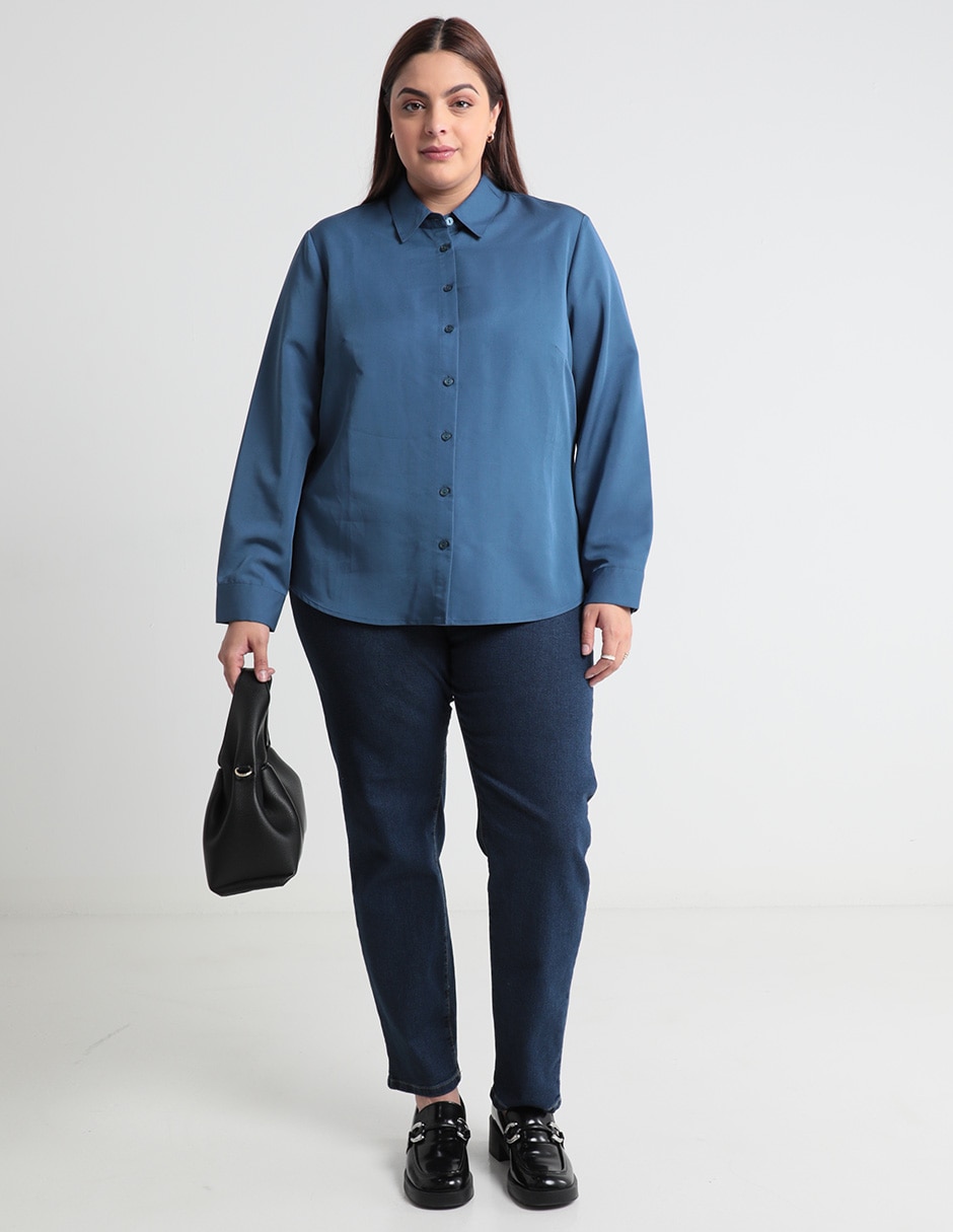 BLUSA CONTEMPO PLUS, 38, ENSIGN BLUE 24