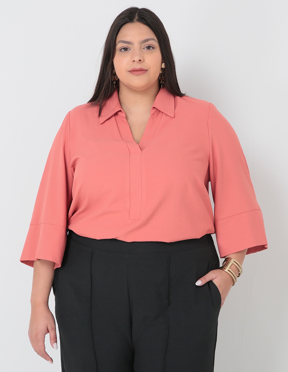 Blusa manga 3/4 para mujer 1