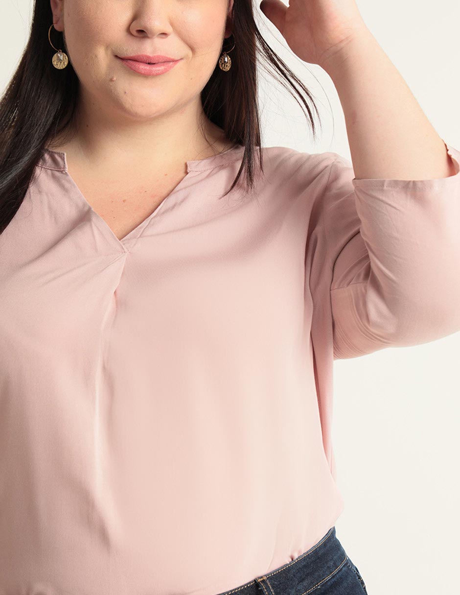 Blusa manga 3/4 para mujer 3