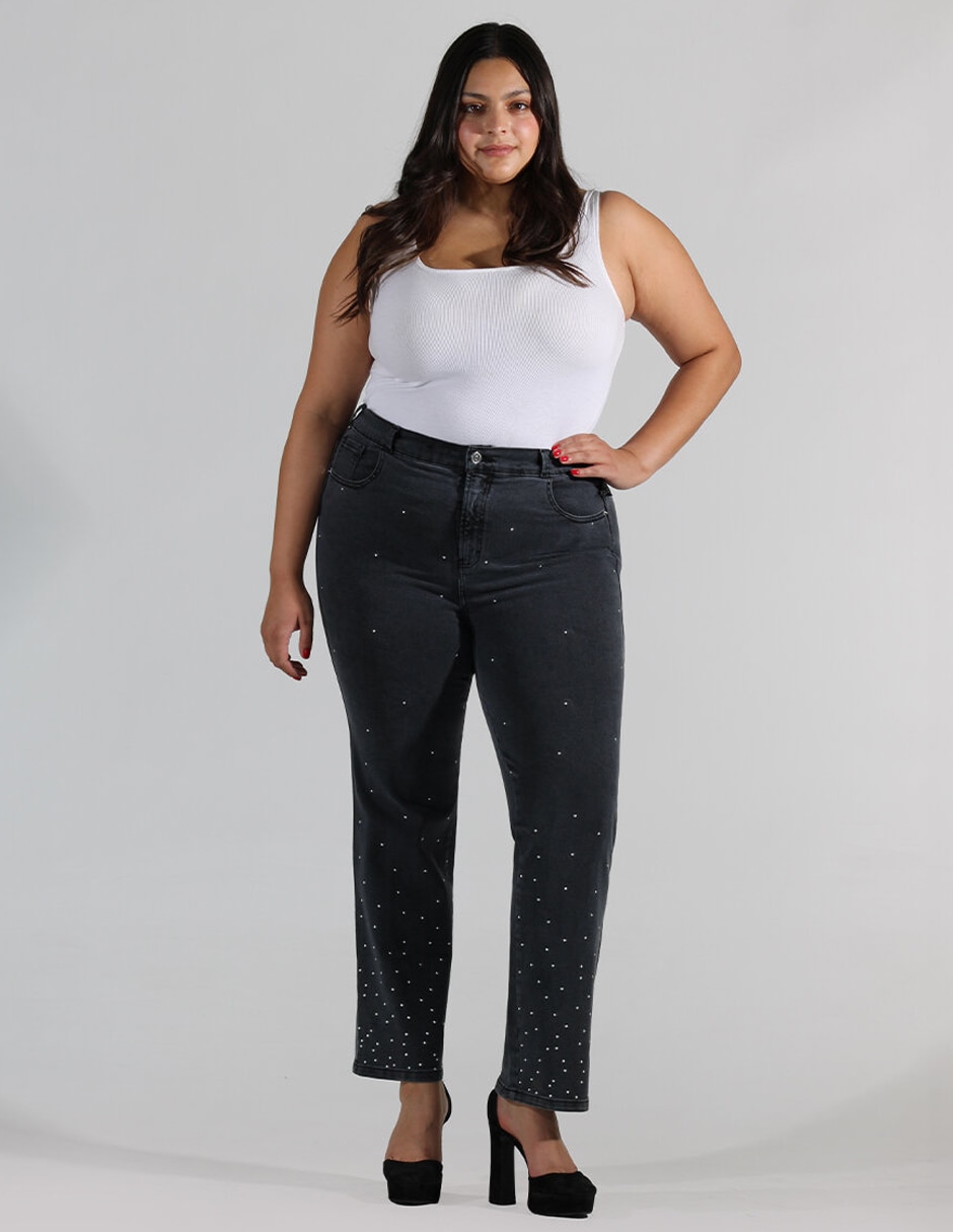 Jeans straight para mujer 3