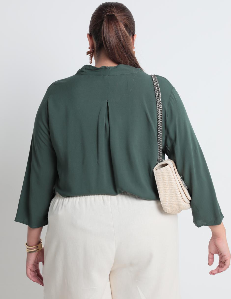 Blusa manga 3/4 para mujer 2