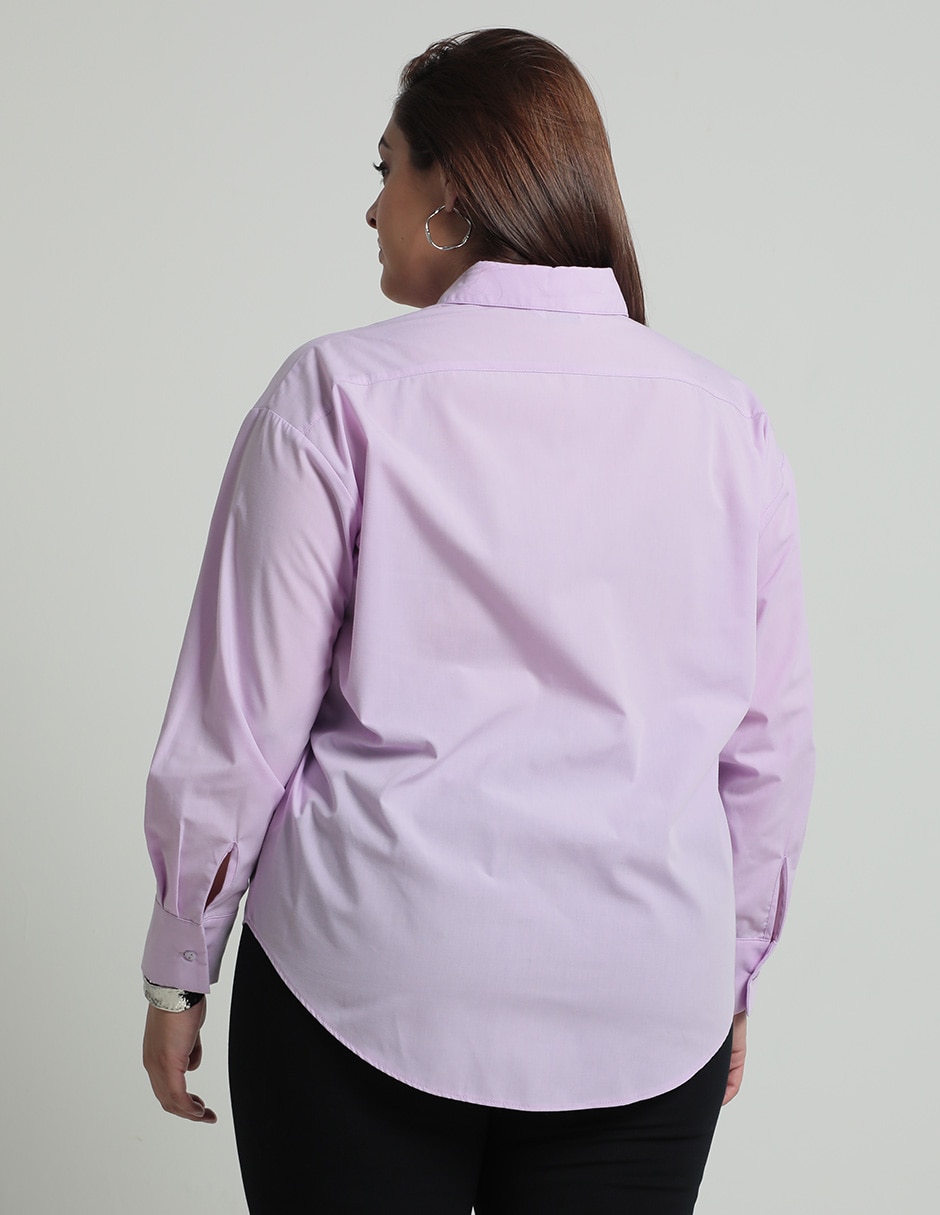 BLUSA B0040709 CONTEMPO PLUS, 44, LILA