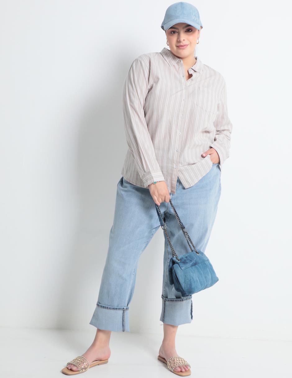Blusa manga larga para mujer 3