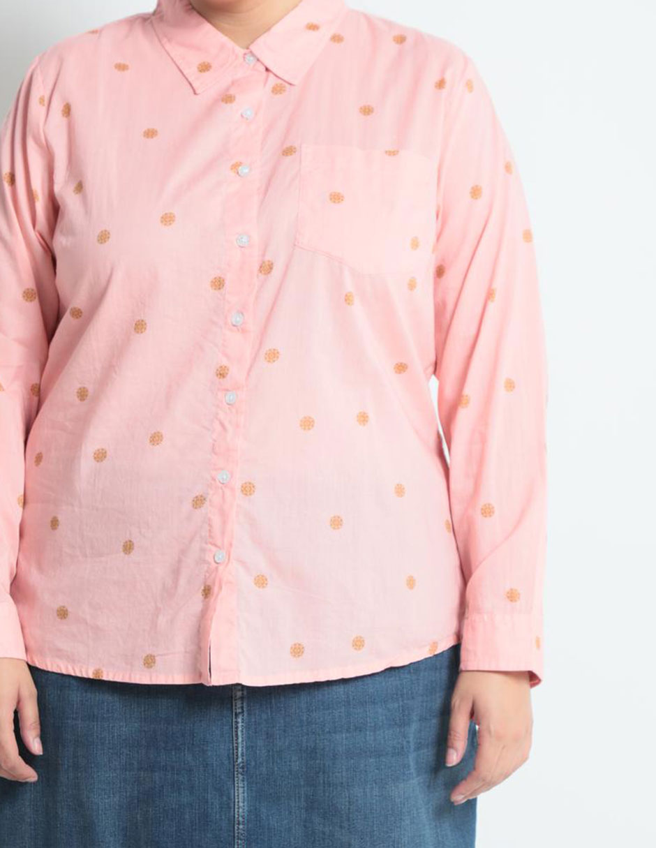 Blusa manga larga para mujer 5