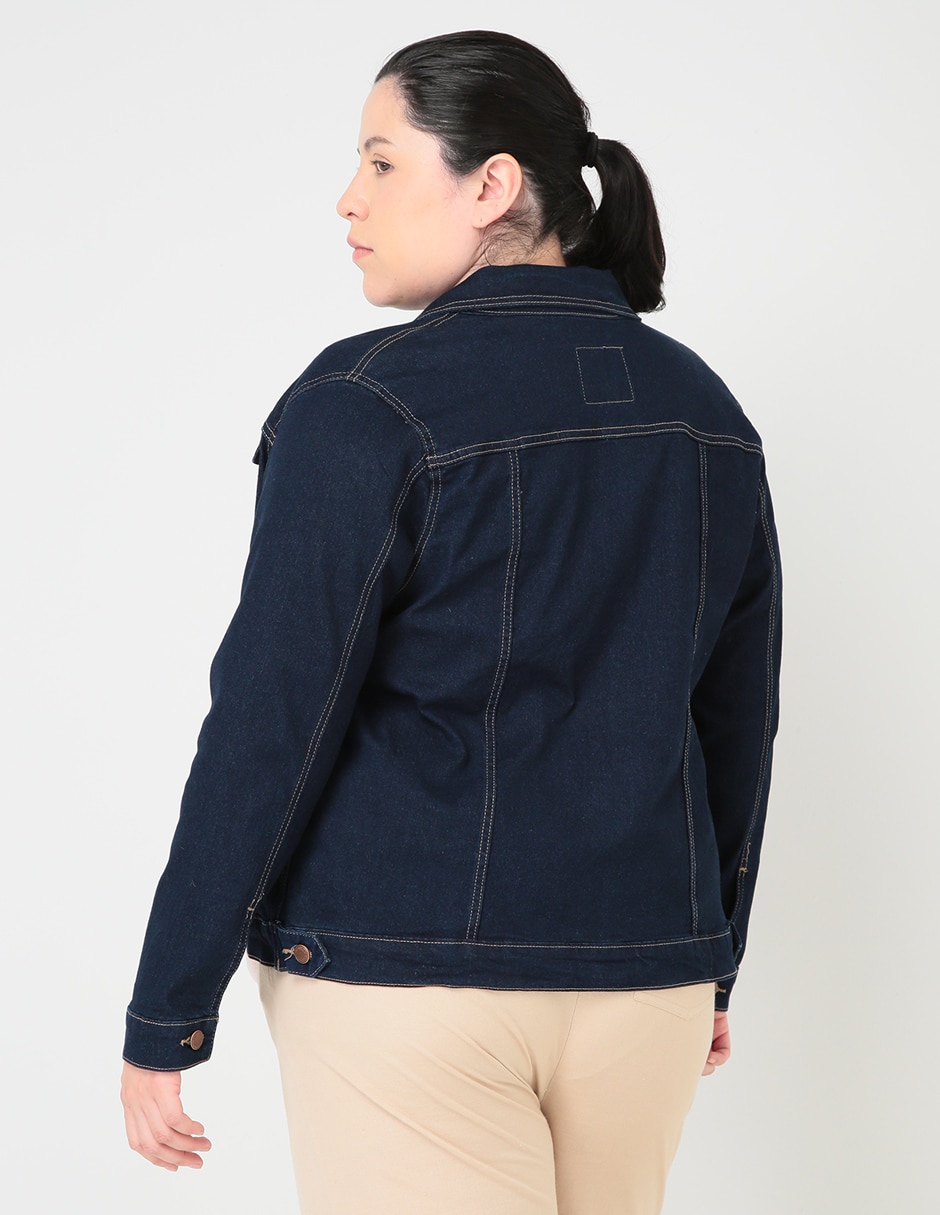 Chamarra de mezclilla para mujer 2