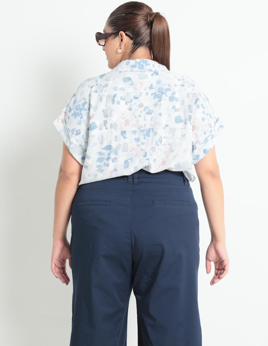 Blusa manga corta para mujer 2