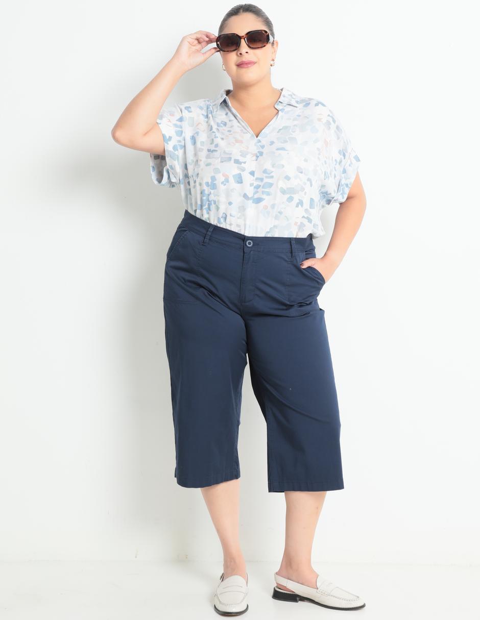 Blusa manga corta para mujer 3