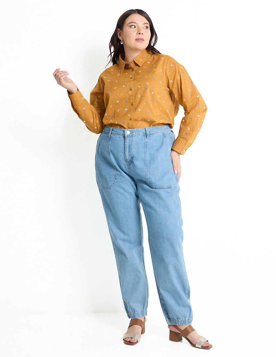 Blusa manga larga para mujer 3
