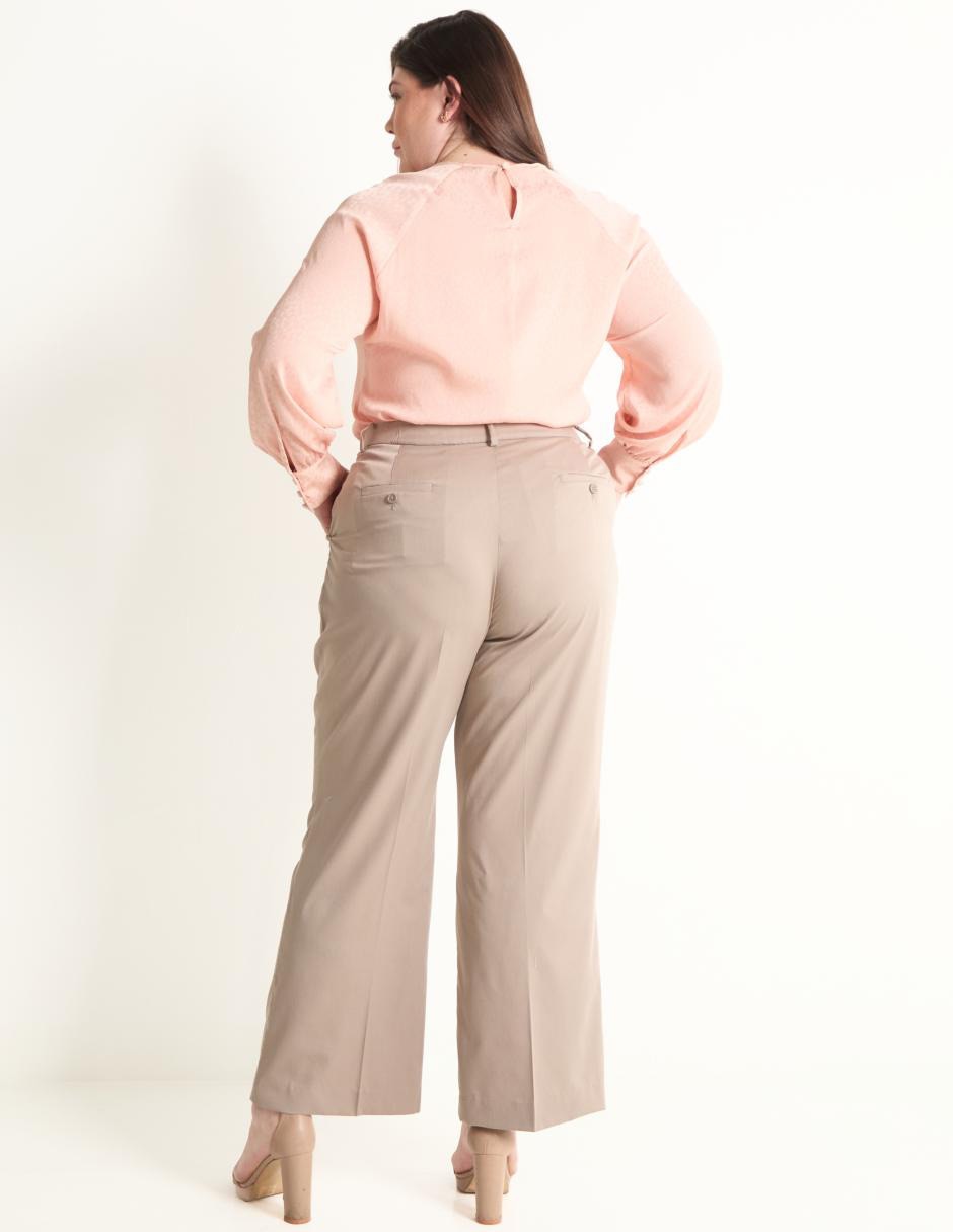 Pantalón de vestir straight para mujer 2