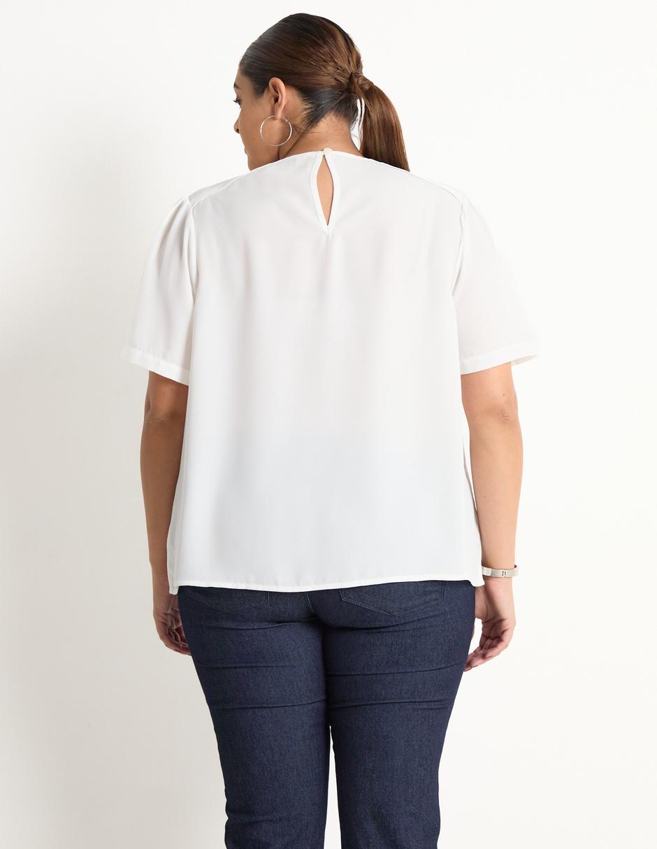 Blusa manga corta para mujer 2