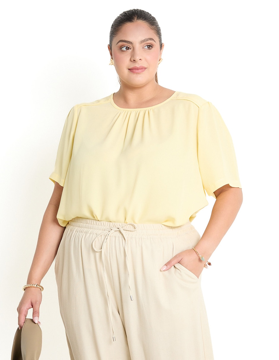 Blusa manga corta para mujer Blusa manga corta para mujer