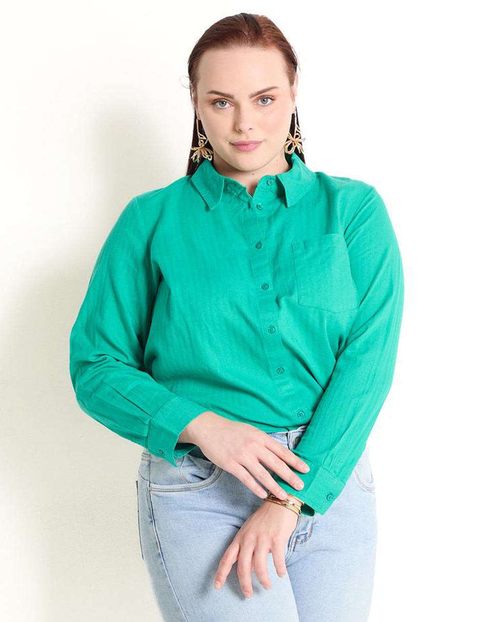 Blusa manga larga para mujer Blusa manga larga para mujer