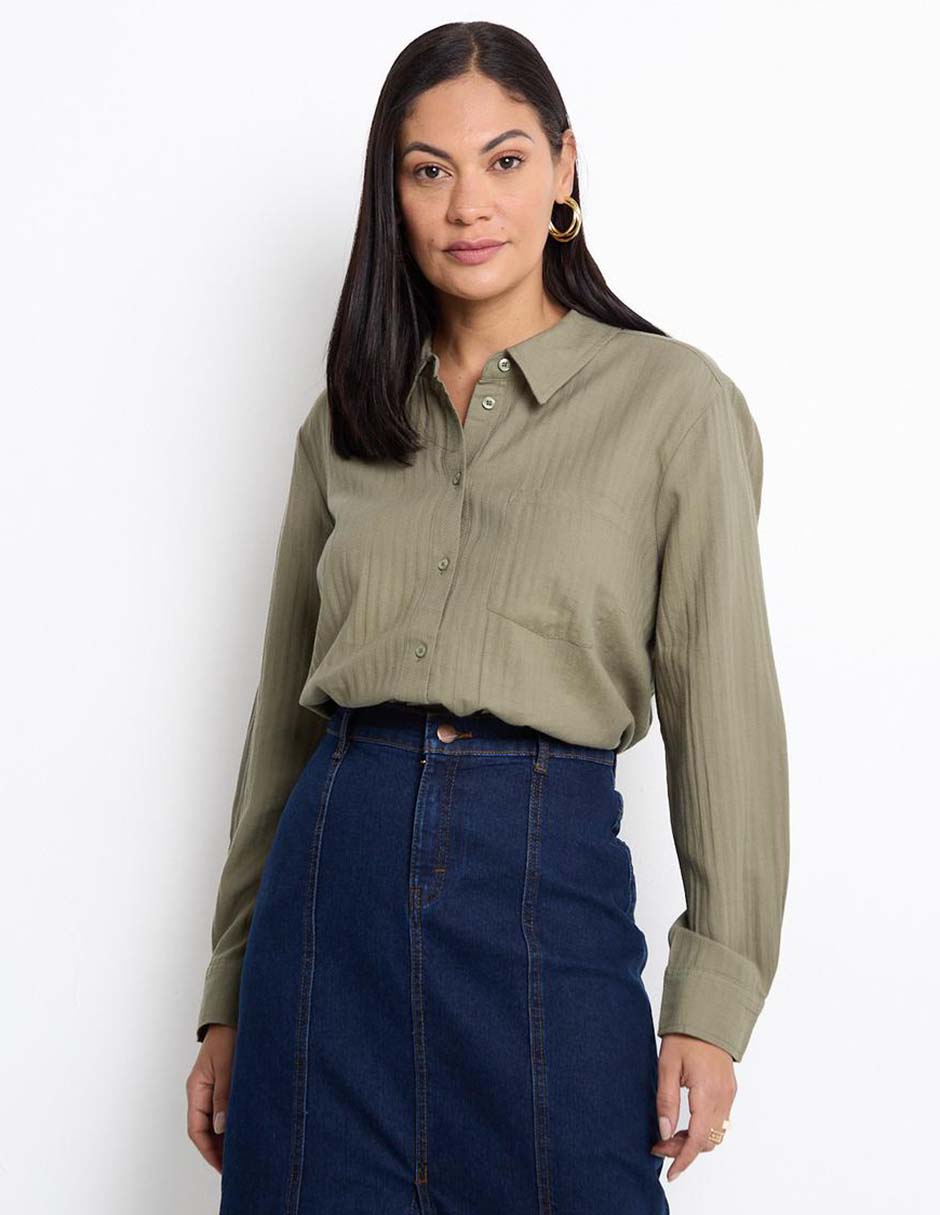 Blusa manga larga para mujer Blusa manga larga para mujer