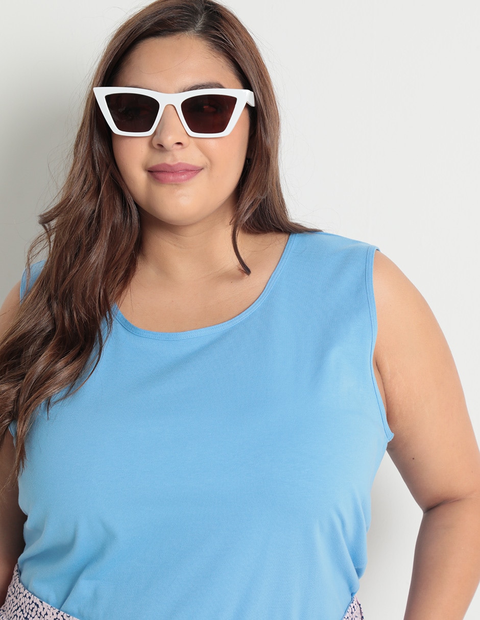 Top cuello redondo 4