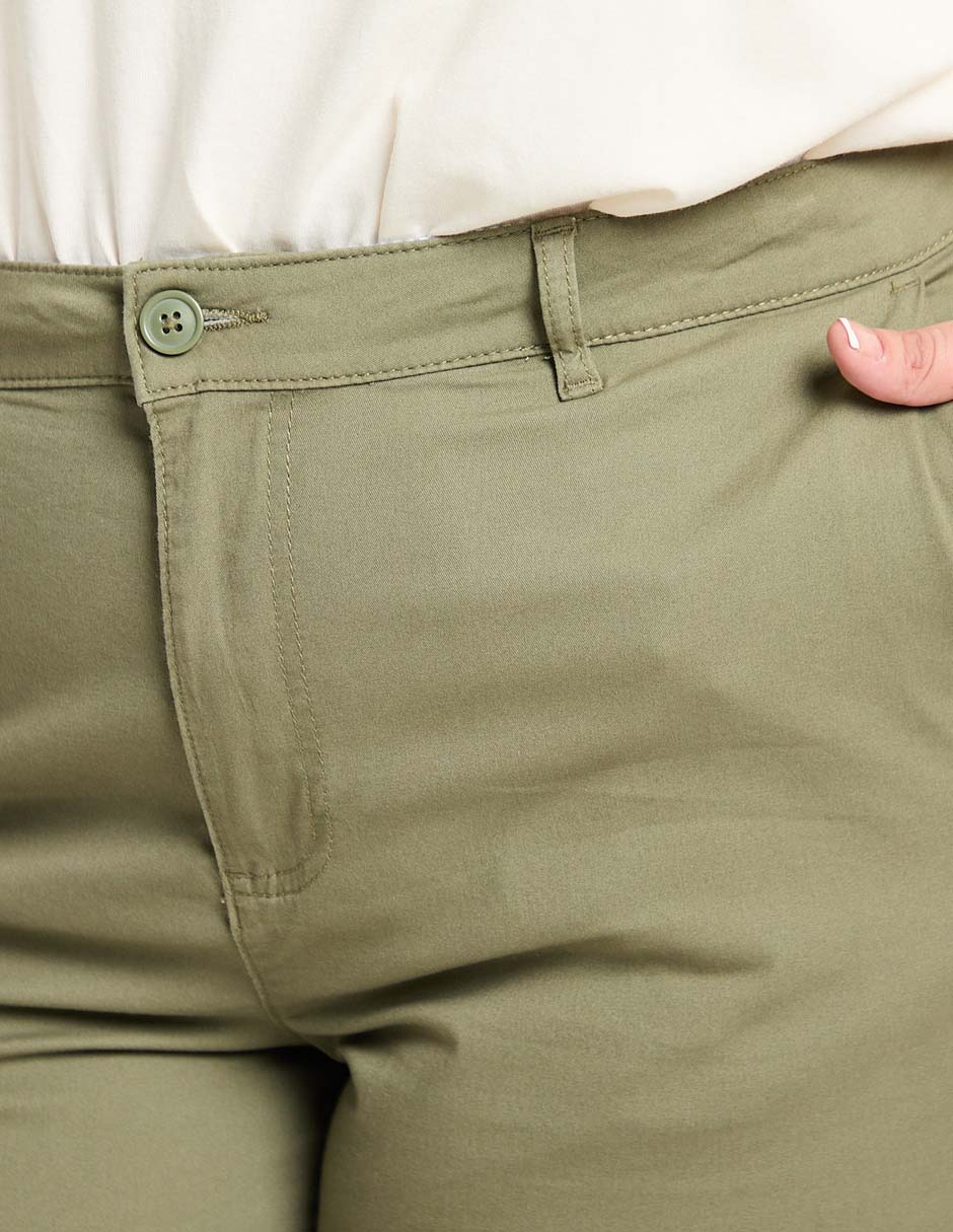 Pantalón capri regular para mujer 4