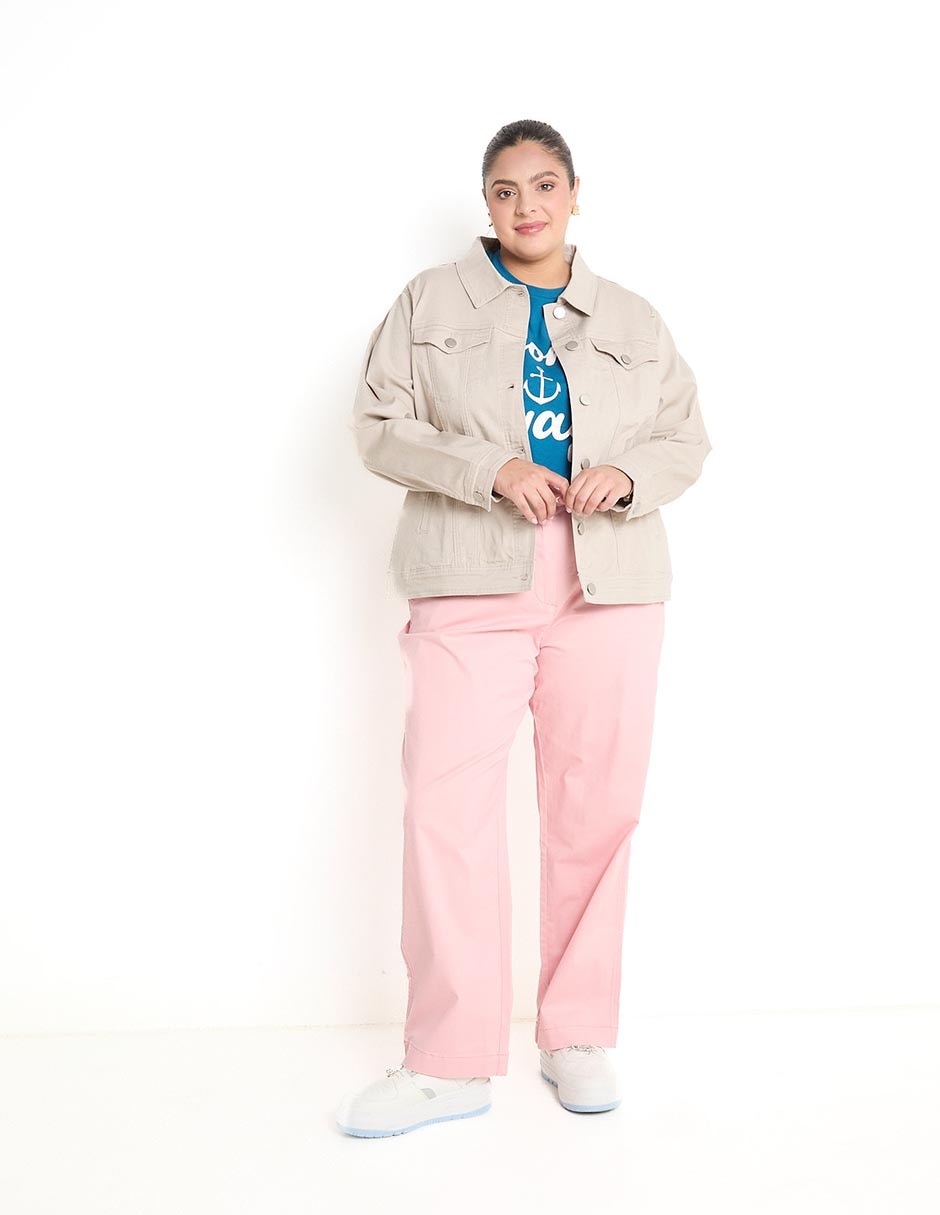 Chamarra denim para mujer