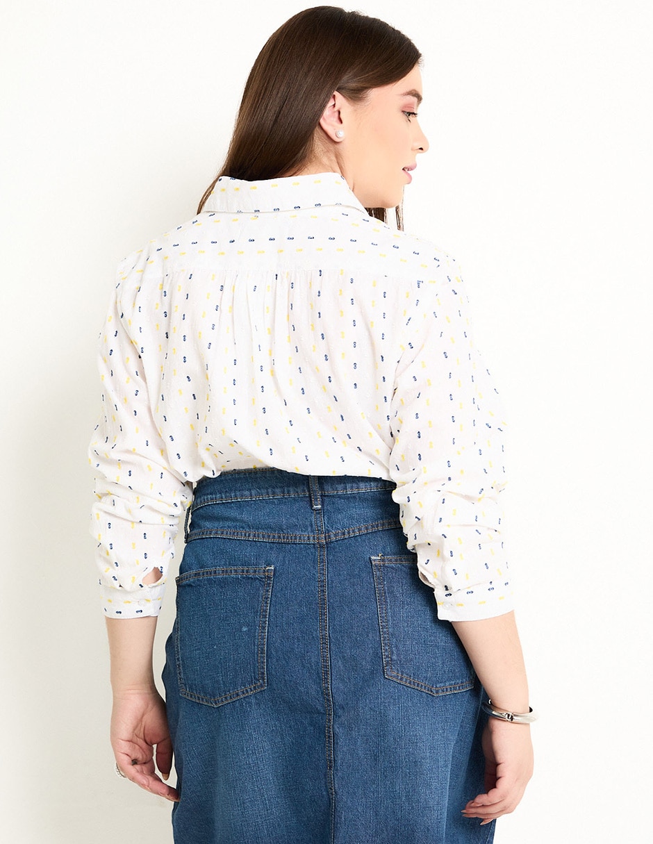 Blusa manga larga para mujer 2