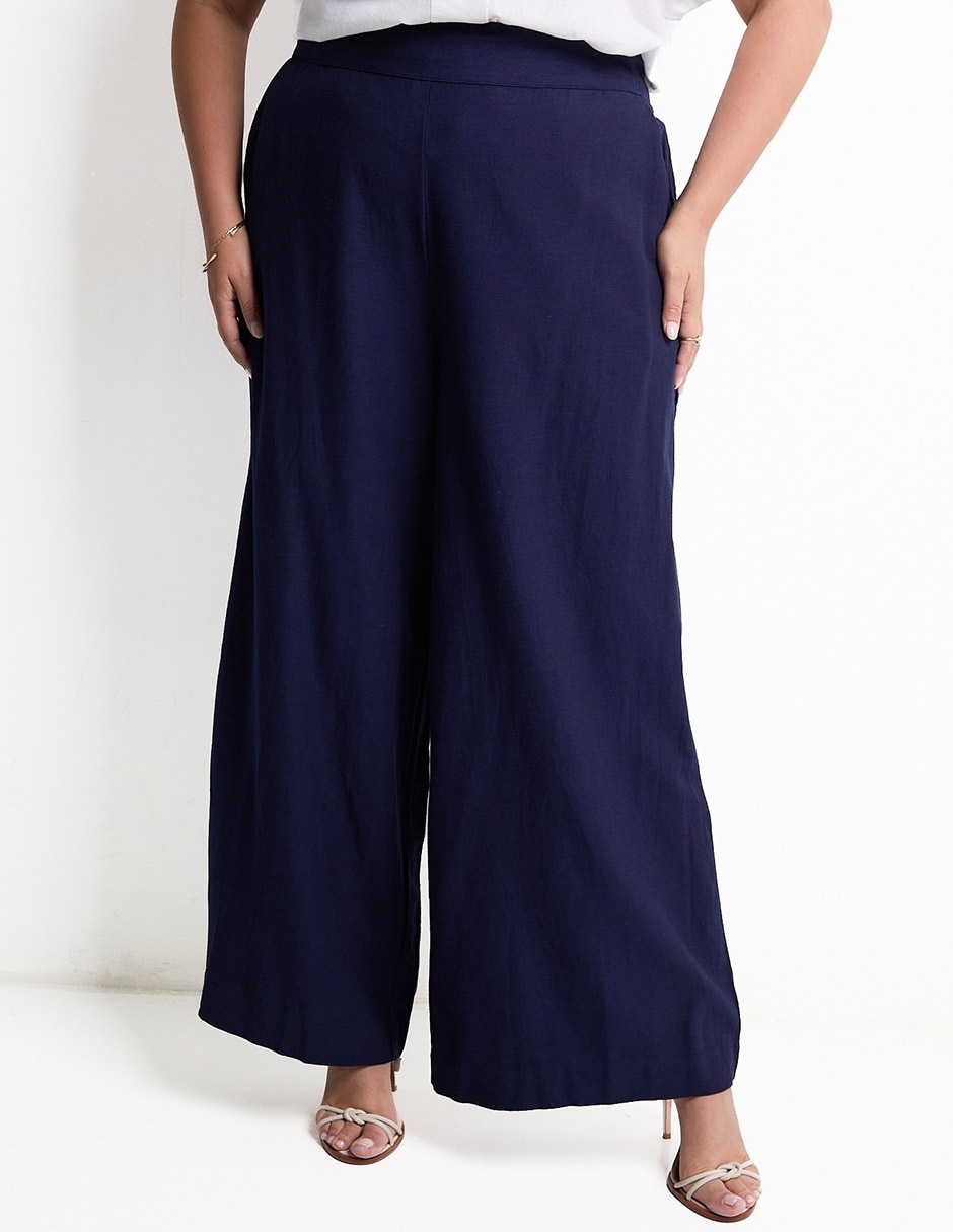 Pantalón de vestir amplio para mujer Pantalón de vestir amplio para mujer