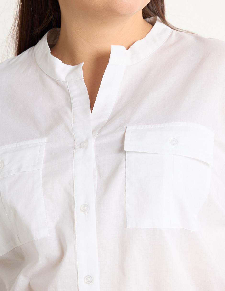 Blusa manga larga para mujer 4