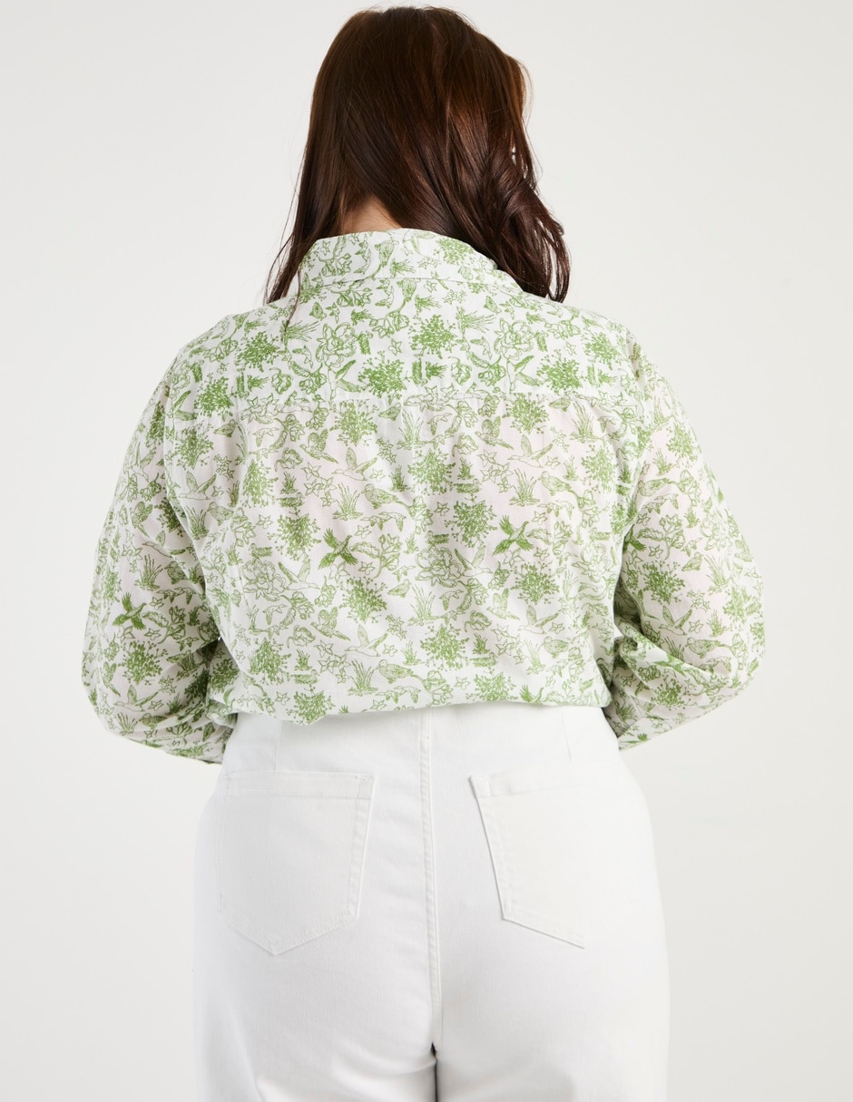 Blusa manga larga para mujer 2