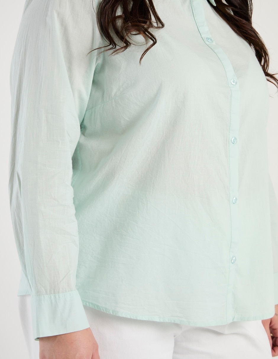 Blusa Weekend Plus manga larga para mujer