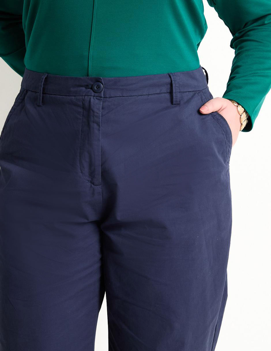 PANTALON WEEKEND PLUS, 42, AZUL MARINO
