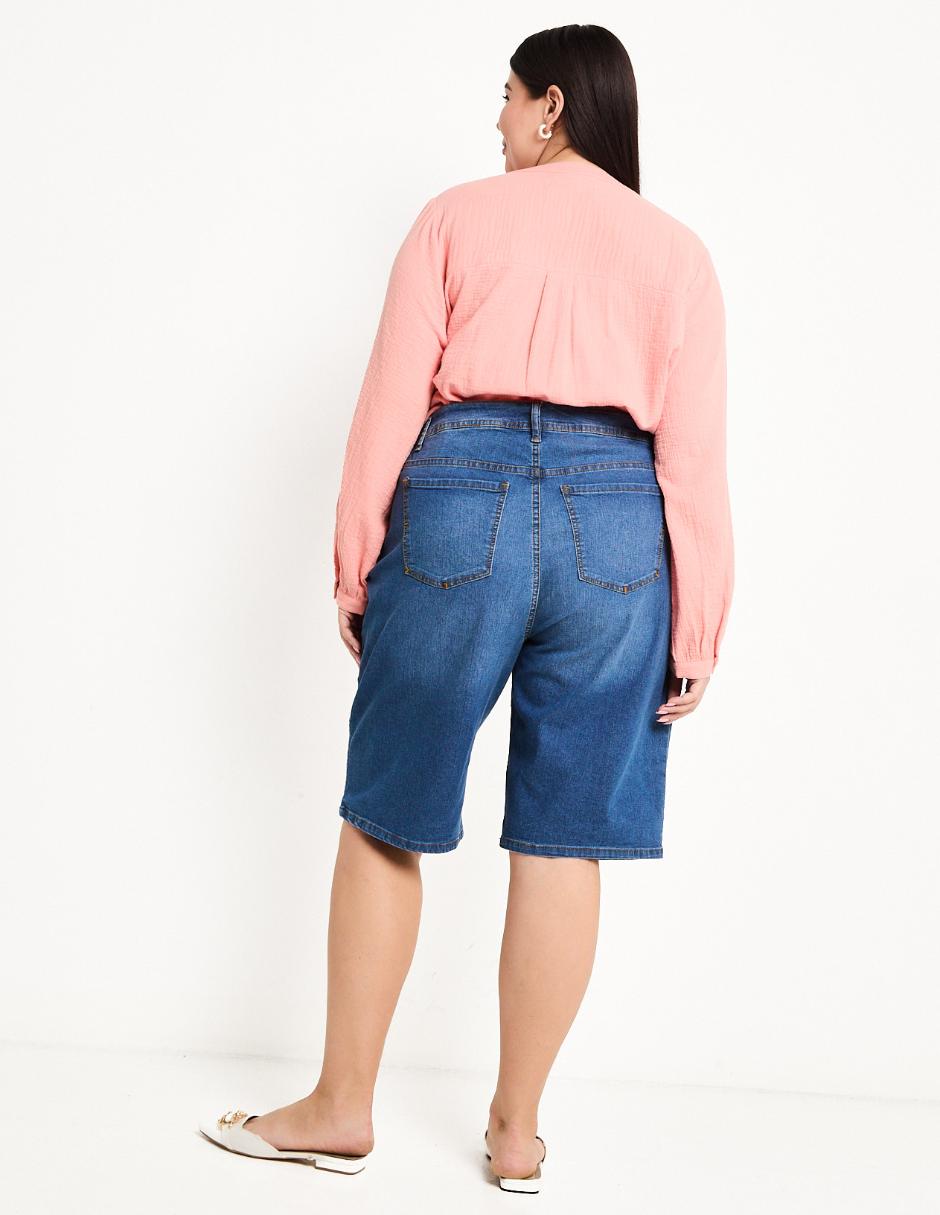BERMUDA WEEKEN, 40, ÍNDIGO DENIM MEDIO