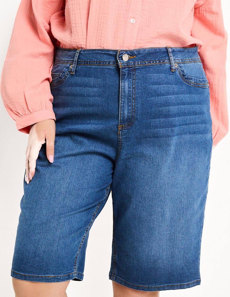 BERMUDA WEEKEN, 40, ÍNDIGO DENIM MEDIO